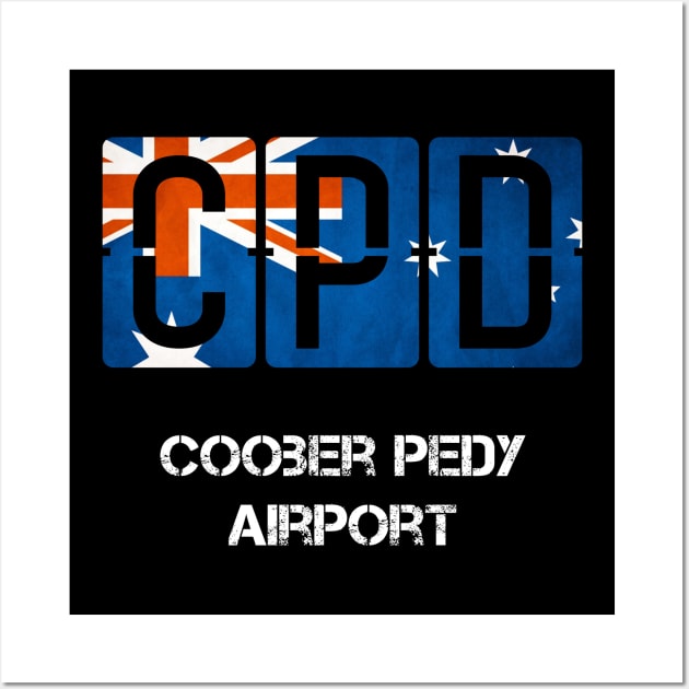 CPD Coober Pedy Airport code Wall Art by Storeology